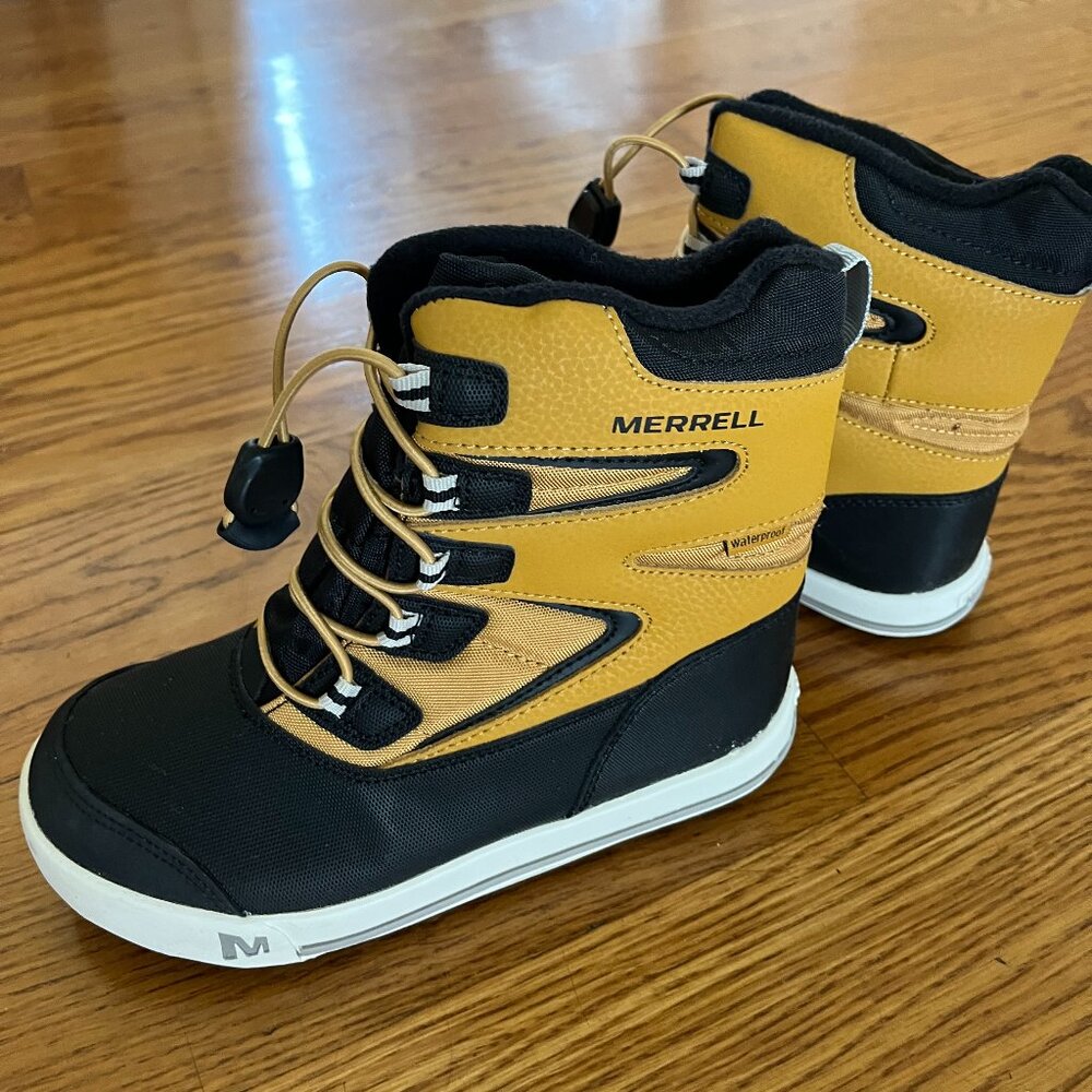 Merrell unisex-child Snow Storm Waterproof Boots